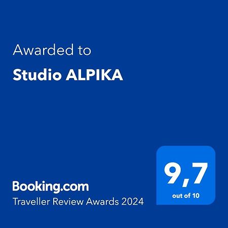 Studio Alpika Villa Luče Eksteriør bilde